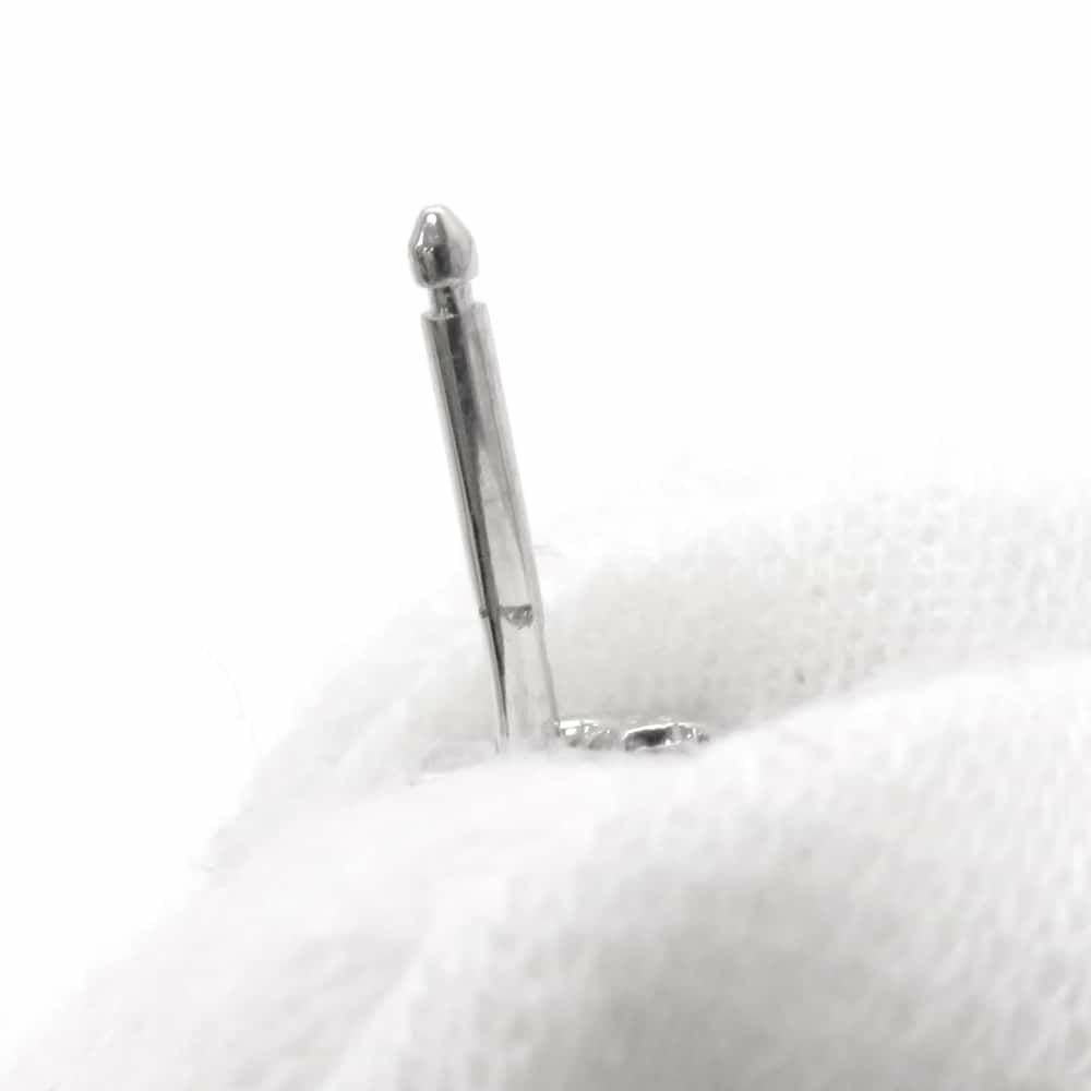 ヴァンクリーフ&アーペル ピアス フルーレット ピアス スモール ダイヤモンド 1.10ct K18WGホワイトゴールド ジュエリー