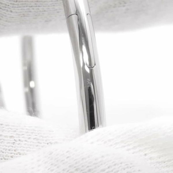 カルティエ ブレスレット ジュスト アン クル ブレスレット クラシック K18WGホワイトゴールド サイズ17 B6048317 Cartier バングル
