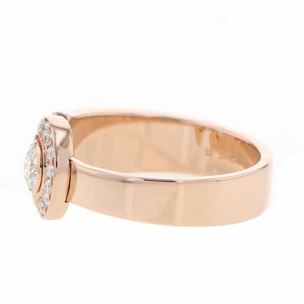 シャネル リング エターナル シャネル N°5 リング ダイヤ 中石1P 0.25ct/19P 約0.20ct K18PGピンクゴールド サイズ53 J12187 指輪