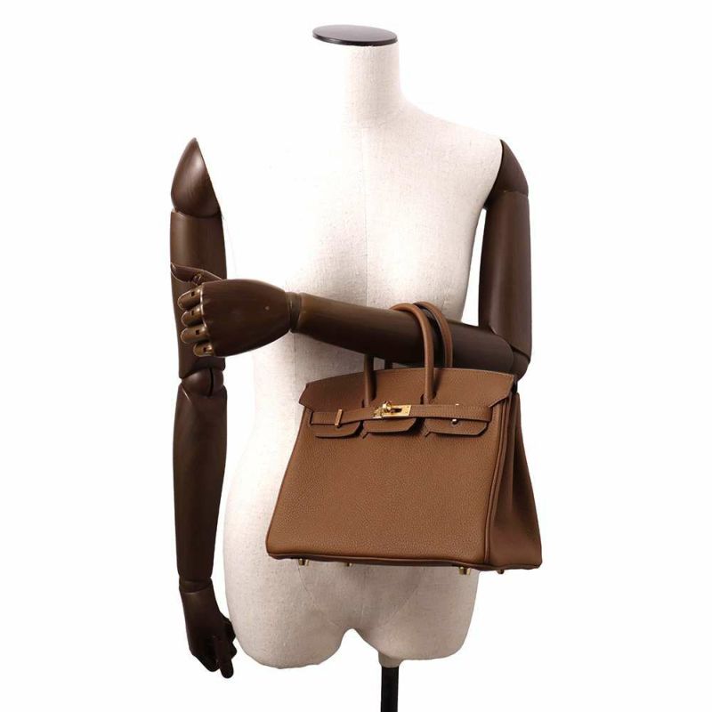 エルメス バーキン25 アルザン/ゴールド金具 トゴ Z刻印 HERMES Birkin ハンドバッグ