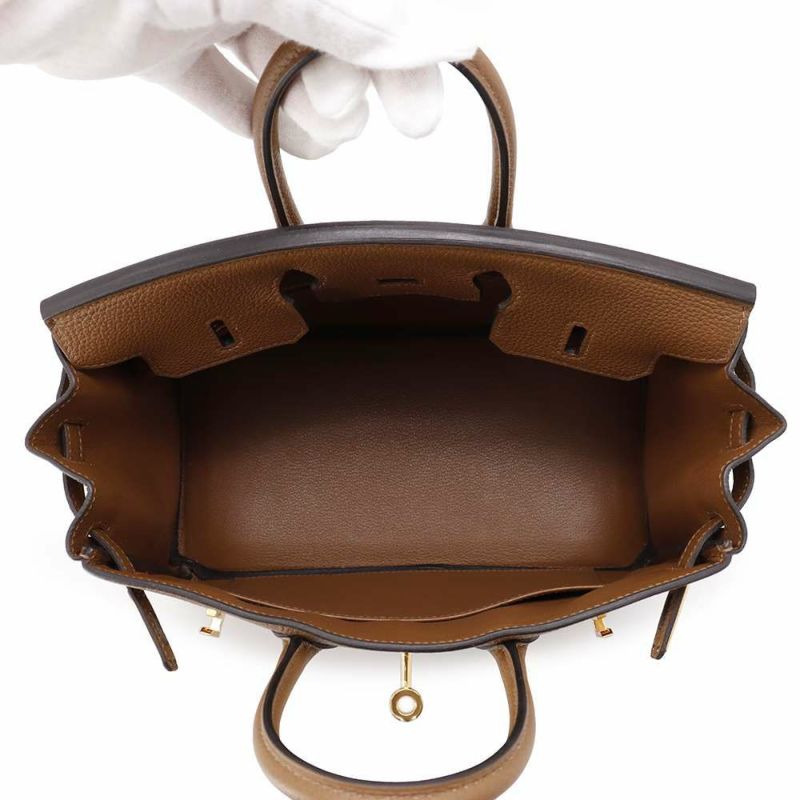 エルメス バーキン25 アルザン/ゴールド金具 トゴ Z刻印 HERMES Birkin ハンドバッグ