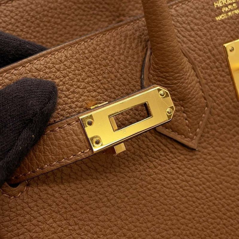 エルメス バーキン25 アルザン/ゴールド金具 トゴ Z刻印 HERMES Birkin ハンドバッグ