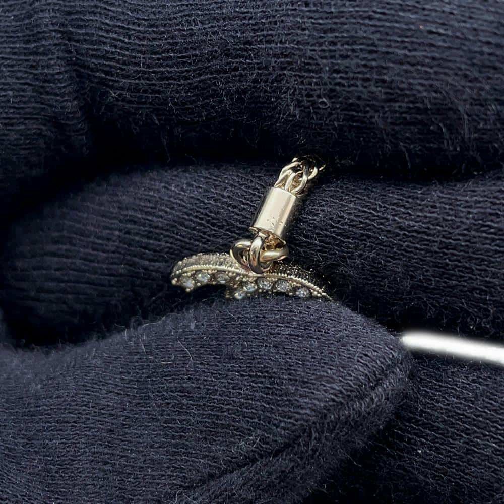 シャネル ネックレス ココマーク ラインストーン B24 K ABE652 CHANEL アクセサリー