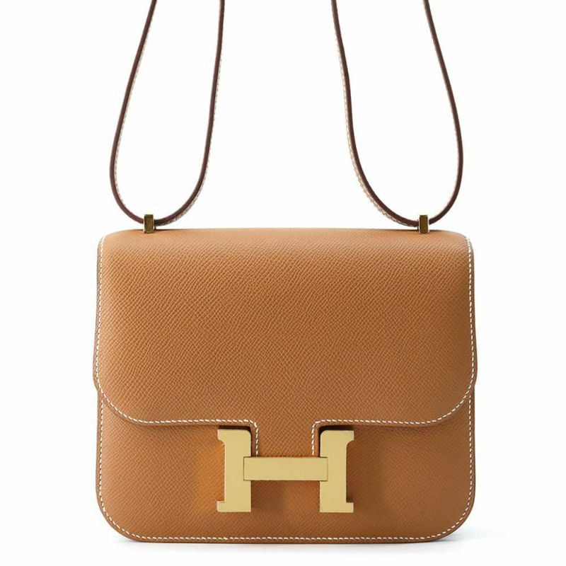 エルメス ミニ コンスタンス3 ミロワール ゴールド/ゴールド金具 エプソン B刻印