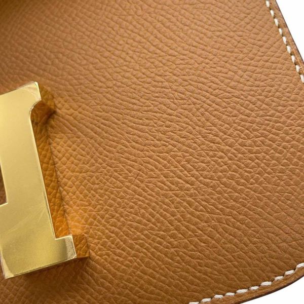 エルメス ミニ コンスタンス3 ミロワール ゴールド/ゴールド金具 エプソン B刻印