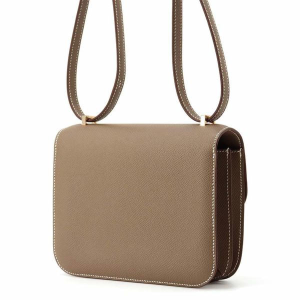 エルメス ミニ コンスタンス3 ミロワール エトゥープ/ピンクゴールド金具 エプソン W刻印