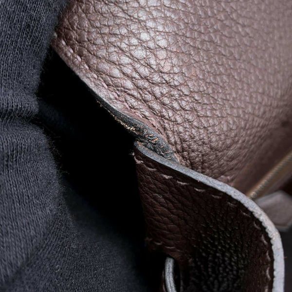 エルメス ハンドバッグ ケリー35 内縫い ショコラ/シルバー金具 トゴ □J刻印 2way