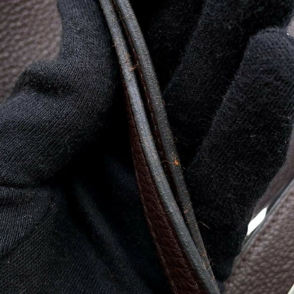 エルメス ハンドバッグ ケリー35 内縫い ショコラ/シルバー金具 トゴ □J刻印 2way