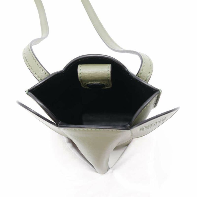 ロエベ ショルダーバッグ アニマルコレクション エレファント ポケット レザー C623B02X04 LOEWE ゾウ