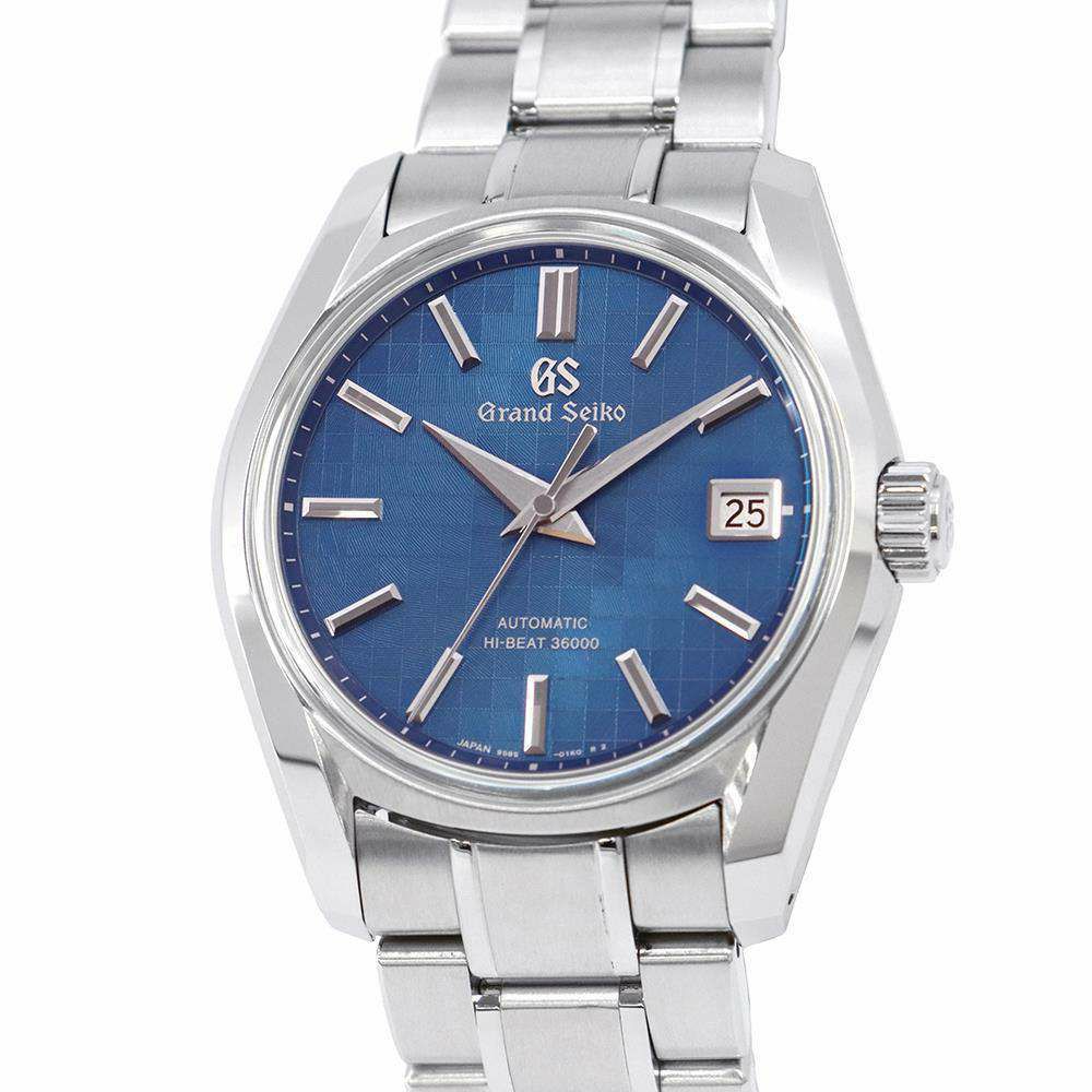 セイコー グランドセイコー ヘリテージコレクション メカニカルハイビート 銀座限定400本 ブルー文字盤