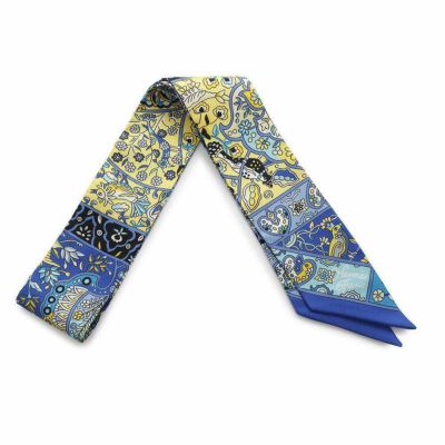 エルメス ツイリー 花咲く鳥たちの国で Au Pays des Oiseaux Fleurs HERMES シルク 2016年春夏