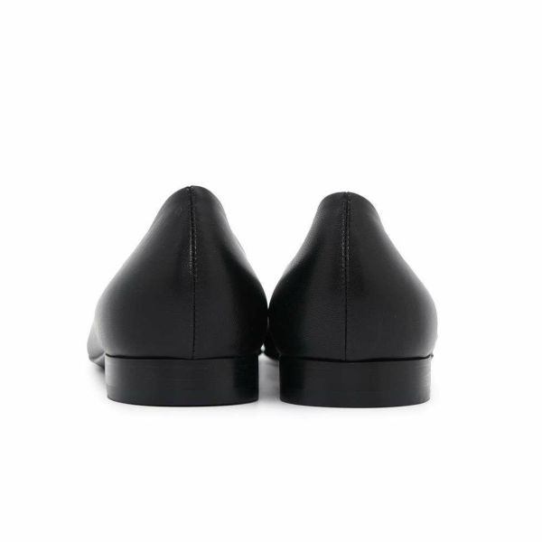 グッチ パンプス ホースビット付き フラットバレエシューズ レディースサイズ39 787776 GUCCI 靴 黒