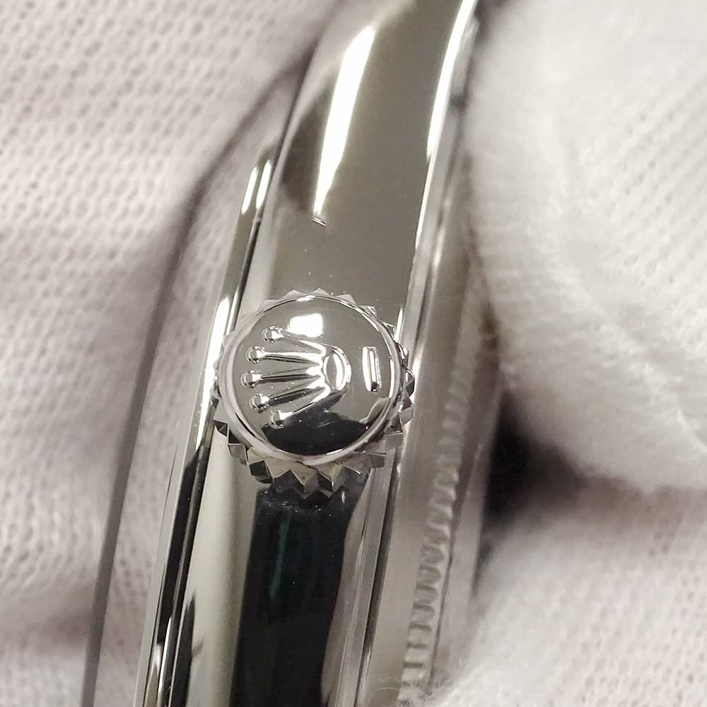 ロレックス デイトジャスト41 ランダムシリアル ルーレット 126300 ROLEX 腕時計 白文字盤 ローマン