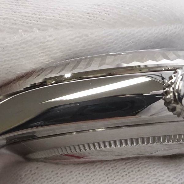 ロレックス デイトジャスト41 SS/K18WG 126334 ROLEX 腕時計 アズーロ ブルー文字盤 ローマン