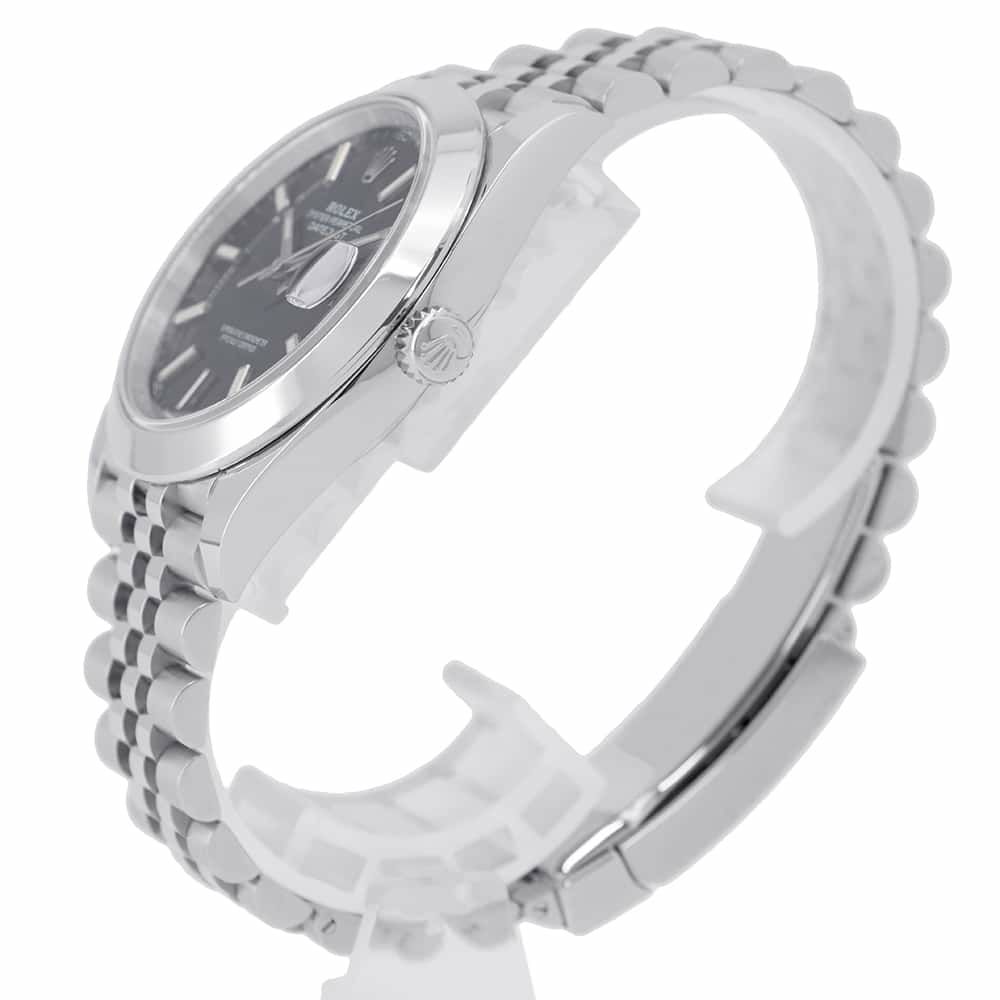 ロレックス デイトジャスト 126300 ROLEX 腕時計 黒文字盤