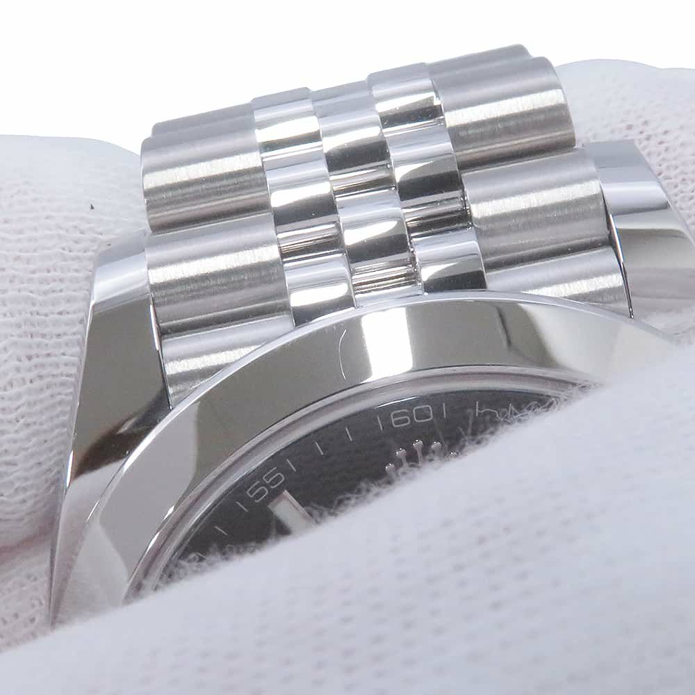 ロレックス デイトジャスト 126300 ROLEX 腕時計 黒文字盤