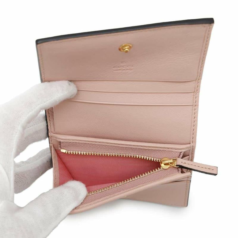 グッチ 二つ折り財布 GGスプリーム アイスクリーム レザー 701489 GUCCI 財布
