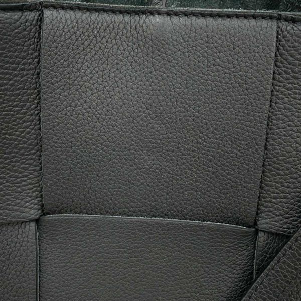 ボッテガヴェネタ トートバッグ アルコ ミニ イントレチャート カセット レザー 709337 BOTTEGA VENETA 2way 黒