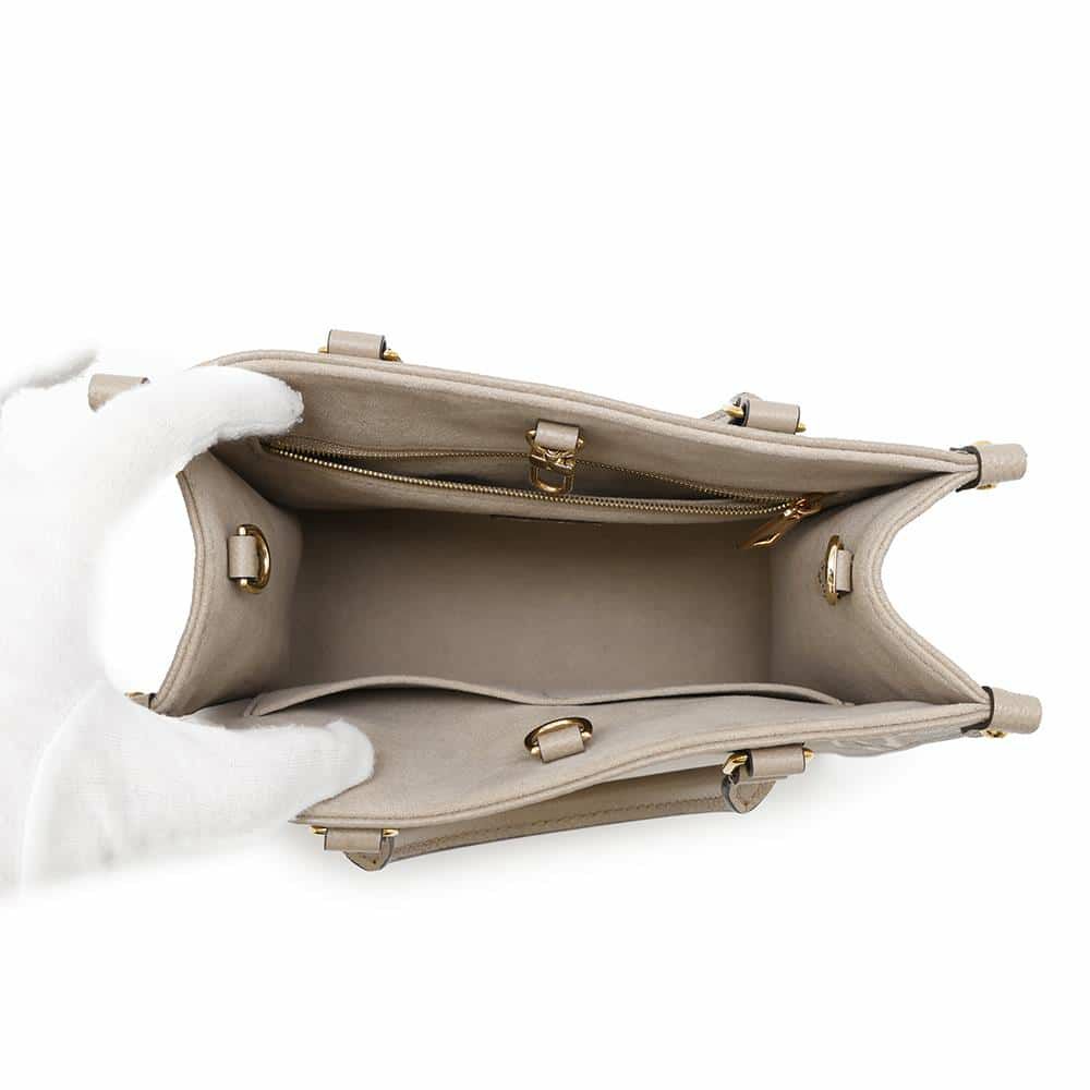 ルイヴィトン ハンドバッグ モノグラム・アンプラント ジャイアント オンザゴーPM M45779 バイカラー 2way