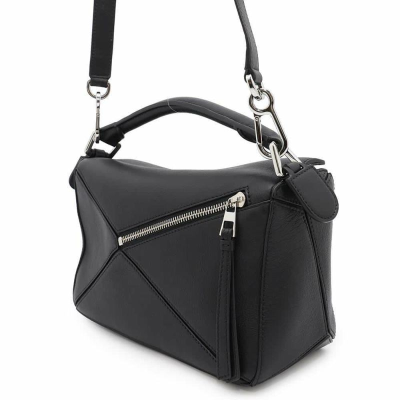 ロエベ ハンドバッグ パズルバッグ スモール 322.30.S21 LOEWE 2way 黒