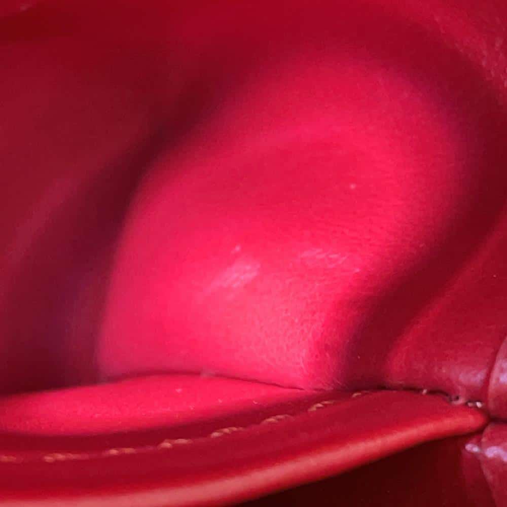 ルイヴィトン ハンドバッグ トリヨンレザー カプシーヌMINI M56845 2way レッド