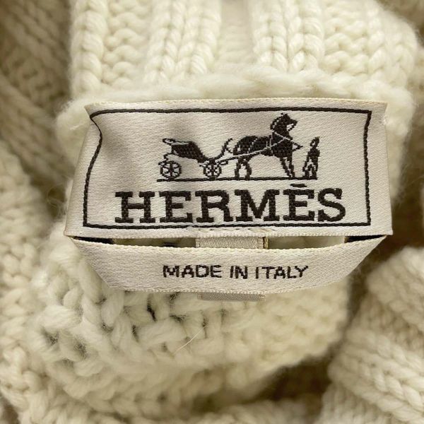 エルメス セーター ヨーク トルサド Yoke Torsade ウール カシミヤ メンズサイズS HERMES トップス