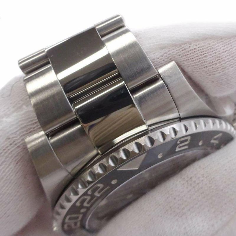 ロレックス GMTマスター2 デイト ランダムシリアル ルーレット 116710LN ROLEX 腕時計 黒文字盤