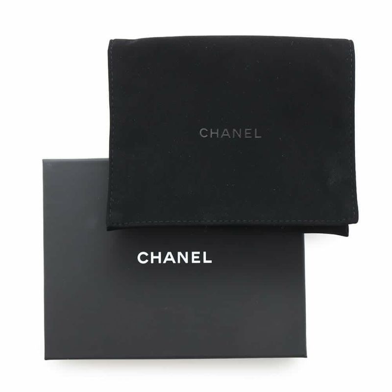 シャネル ノベルティ マトラッセ ココマーク イヤーエンドギフト チェッカーフラッグ プリント キャンバス ミニバッグ 非売品