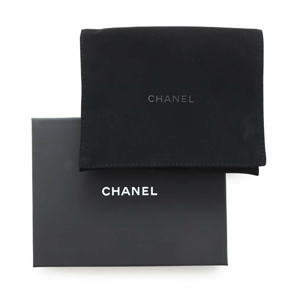 シャネル ノベルティ マトラッセ ココマーク イヤーエンドギフト チェッカーフラッグ プリント キャンバス ミニバッグ 非売品