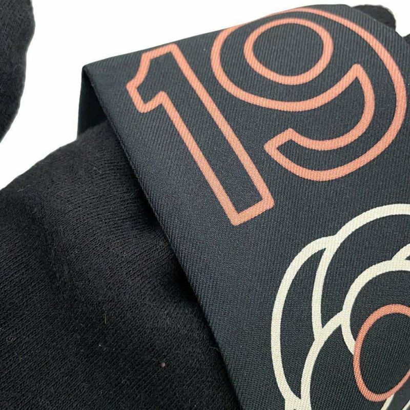 シャネル スカーフ ロゴ ココマーク シルク CHANEL 黒