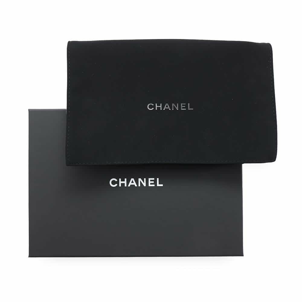 シャネル チェーンウォレット マトラッセ ココマーク キャビアスキン AP4241 CHANEL 財布 黒