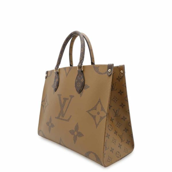 ルイヴィトン トートバッグ モノグラム・リバース ジャイアント オンザゴーMM M45321