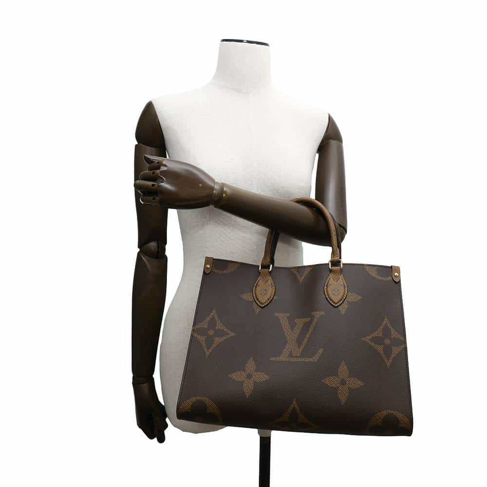 ルイヴィトン トートバッグ モノグラム・リバース ジャイアント オンザゴーMM M45321
