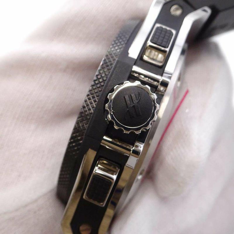 ウブロ ビッグバン スチール セラミック 301.SB.131.RX HUBLOT 腕時計 黒文字盤