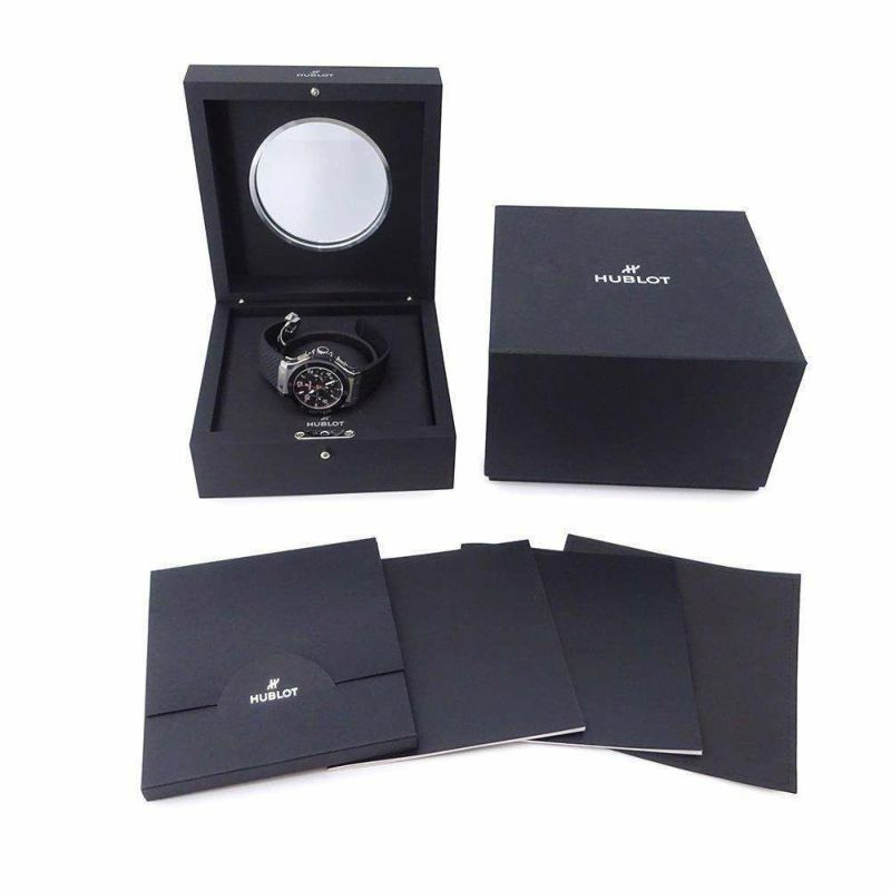 ウブロ ビッグバン スチール セラミック 301.SB.131.RX HUBLOT 腕時計 黒文字盤