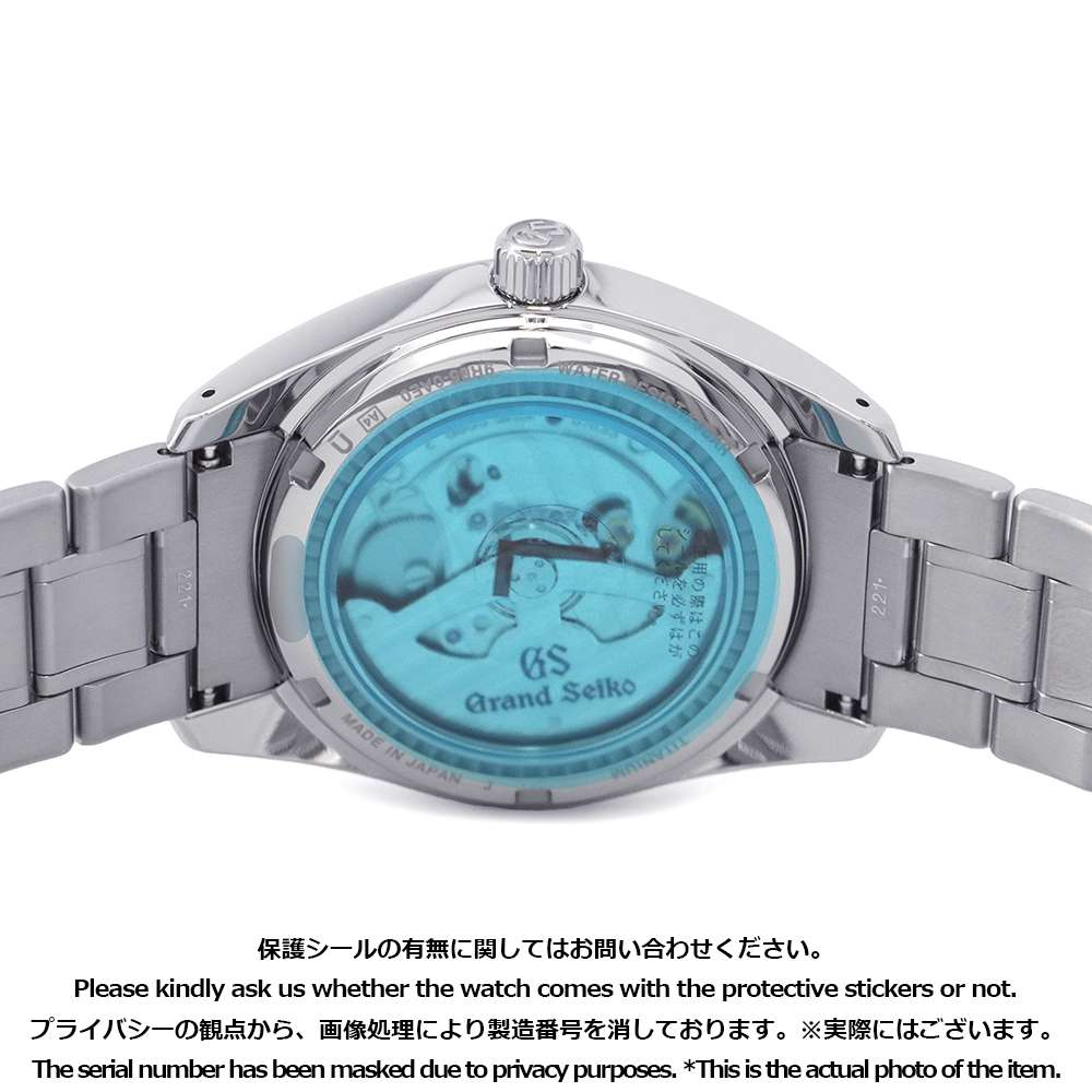 セイコー グランドセイコー ヘリテージ コレクション チタン SBGA211 SEIKO 腕時計 白文字盤 雪白