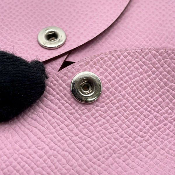 エルメス コインケース カルヴィデュオ モーヴシルベストル/シルバー金具 エプソン U刻印