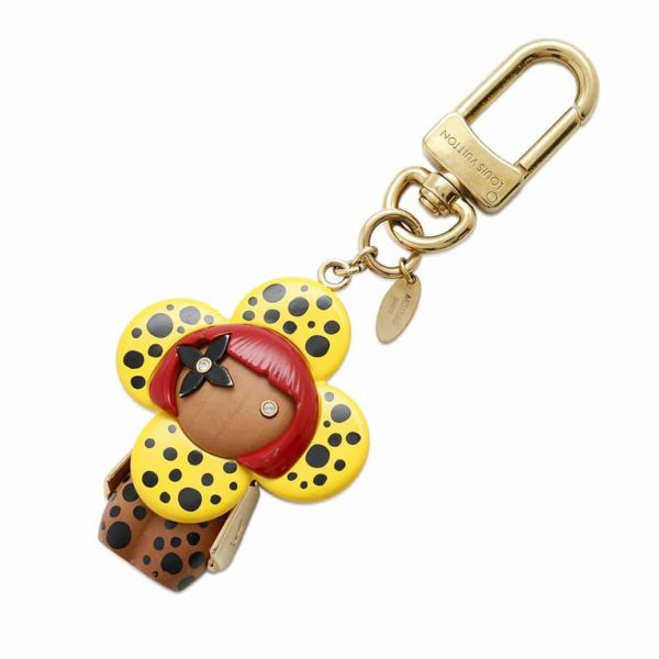 ルイヴィトン キーホルダー LV × YK ヴィヴィエンヌ インフィニティ ドット M01146 ヴィトン 草間彌生