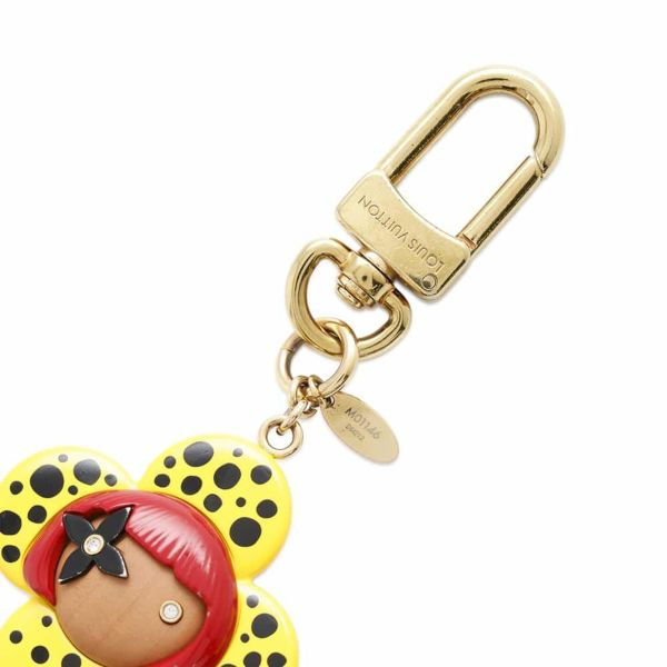 ルイヴィトン キーホルダー LV × YK ヴィヴィエンヌ インフィニティ ドット M01146 ヴィトン 草間彌生
