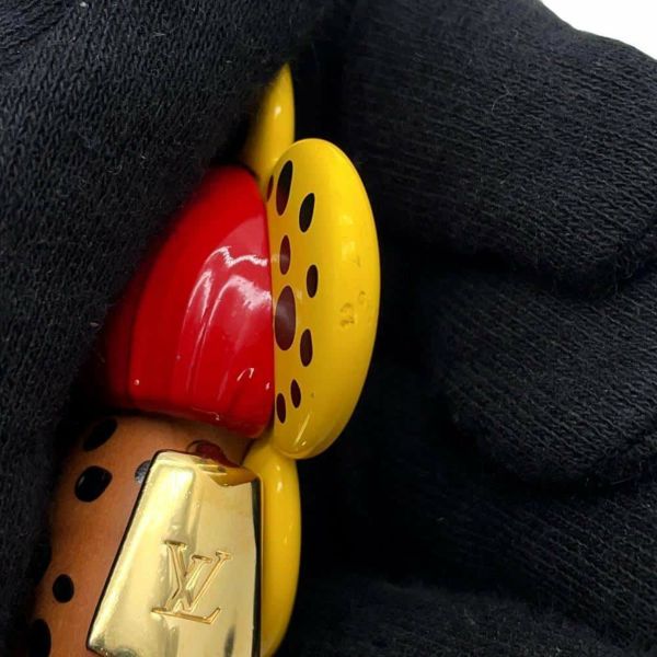 ルイヴィトン キーホルダー LV × YK ヴィヴィエンヌ インフィニティ ドット M01146 ヴィトン 草間彌生