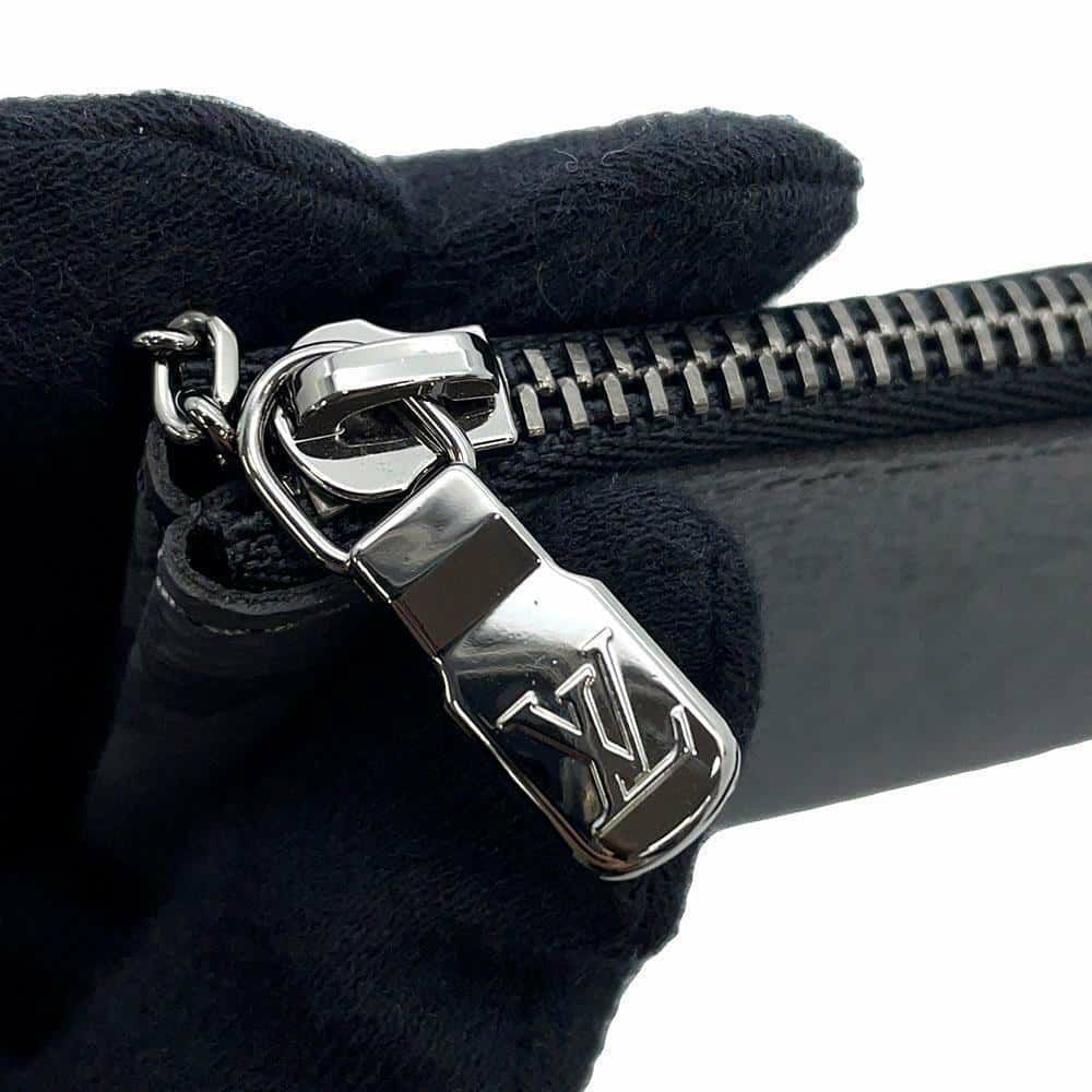 ルイヴィトン コインケース モノグラム・エクリプス リバース ポシェット・クレ M80905 黒 ブラック