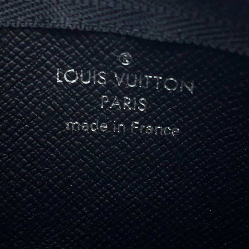 ルイヴィトン コインケース モノグラム・エクリプス リバース ポシェット・クレ M80905 黒 ブラック