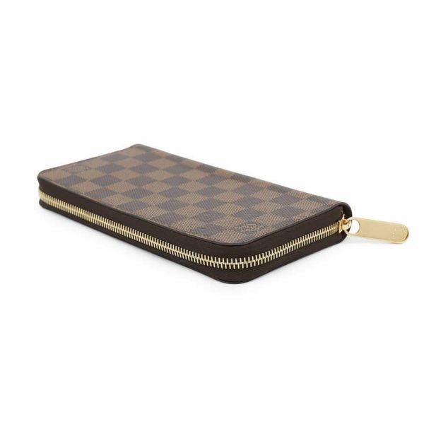 ルイヴィトン 長財布 ダミエ・エベヌ ジッピー・ウォレット N41661 LOUIS VUITTON