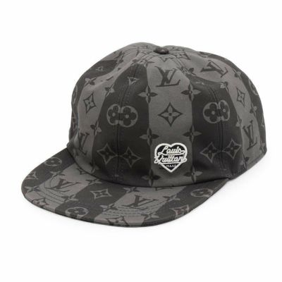 ルイヴィトン キャップ モノグラム ジャカード デニム サイズL