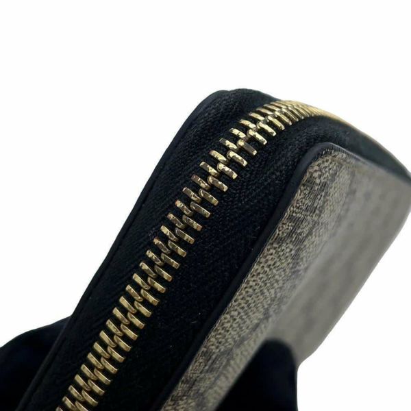 グッチ 長財布 GGスプリーム 410102 GUCCI ラウンドファスナー ロングウォレット