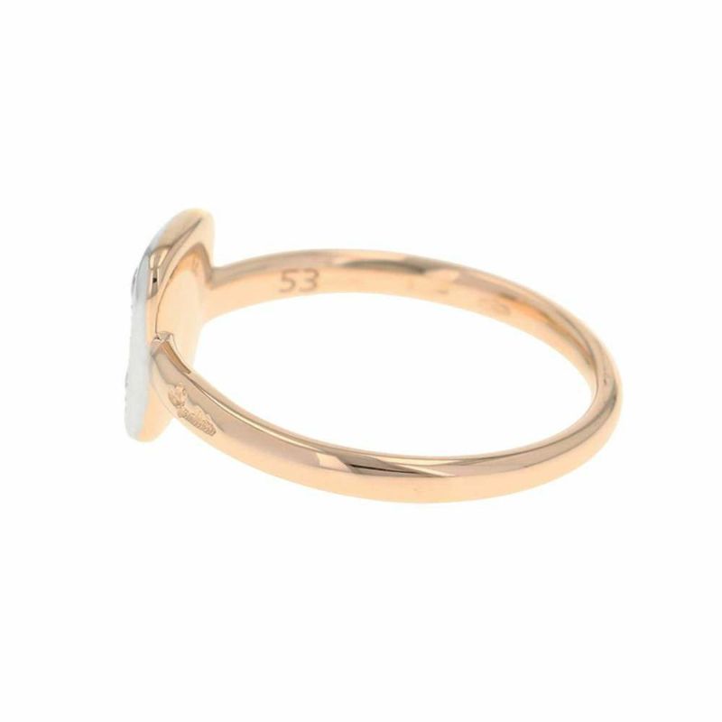 ポメラート リング サッビア ダイヤモンド19P 0.29ct K18PG リングサイズ53 PAB9032_O7000_DB000