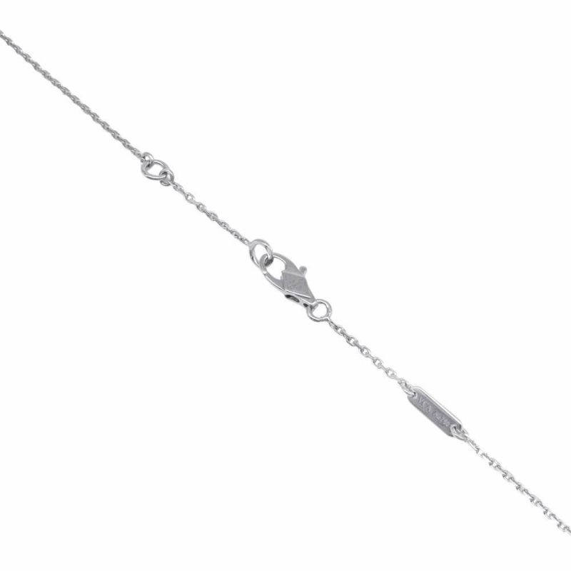 ヴァンクリ ネックレス スウィート アルハンブラ ペンダント ダイヤモンド 12P 0.08ct K18WGホワイトゴールド VCARO85900