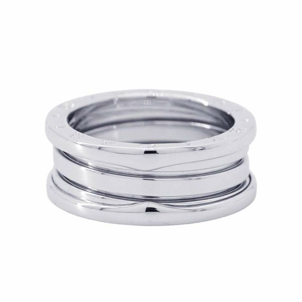 ブルガリ リング ビーゼロワン B-zero1 2バンド K18WGホワイトゴールド リングサイズ57 指輪 ジュエリー