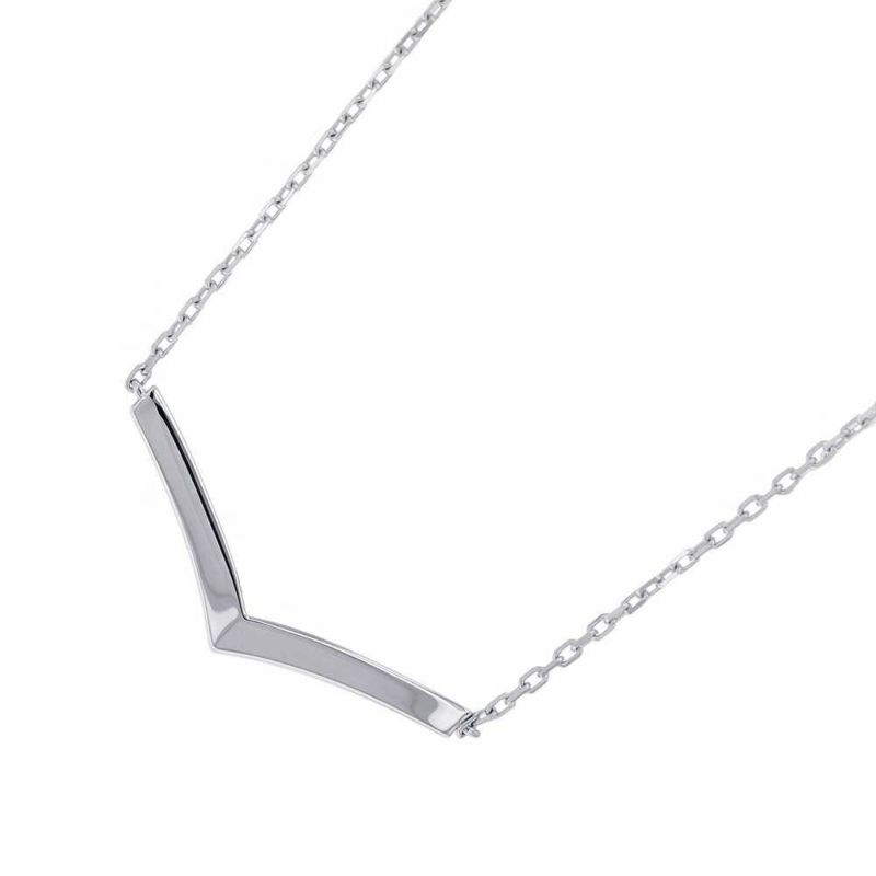 ショーメ ネックレス ジョゼフィーヌ コレクション エグレット ペンダント ダイヤモンド19P 0.26ct K18WG 084965