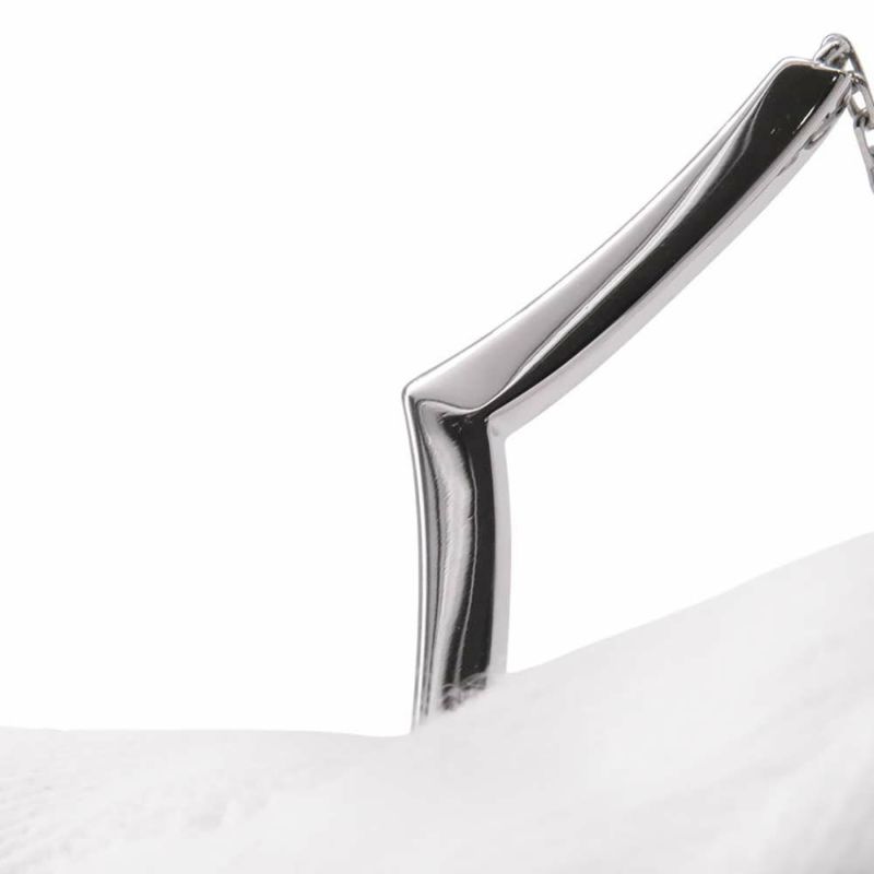 ショーメ ネックレス ジョゼフィーヌ コレクション エグレット ペンダント ダイヤモンド19P 0.26ct K18WG 084965